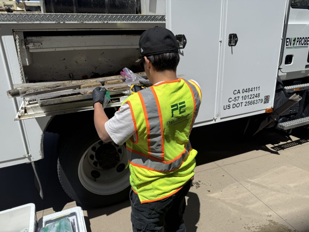 Soil Sampling on Public University Campus