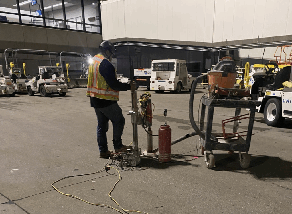 Soil Investigations for an Airport Terminal Modernization