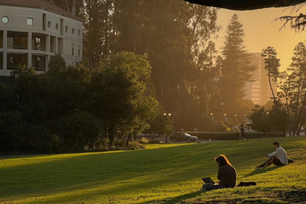 University campus in Northern California